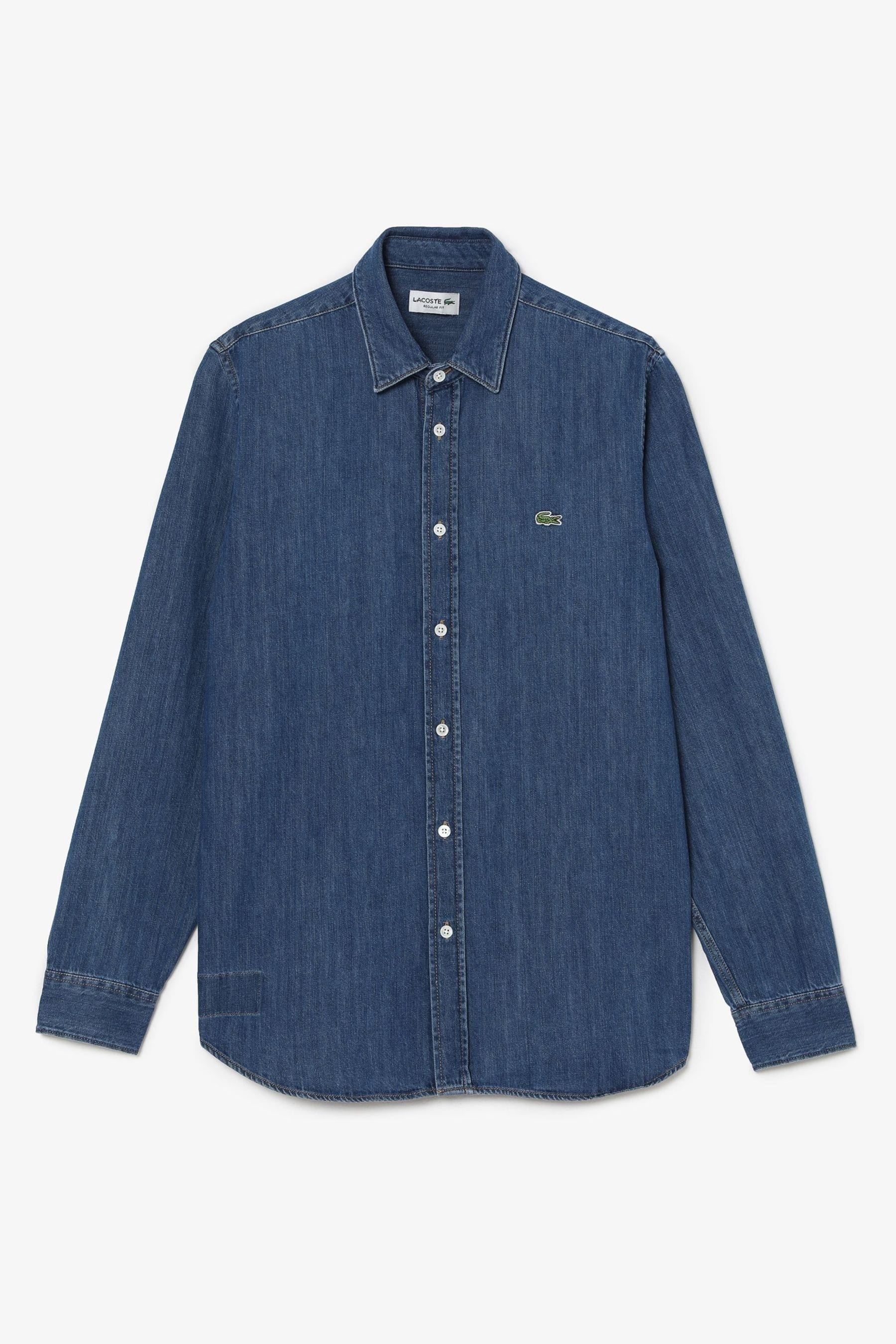 Lacoste clearance denim shirt