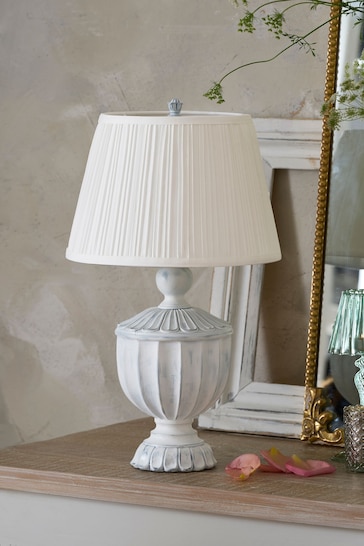 Shabby Chic by Rachel Ashwell® White Florence Table Lamp