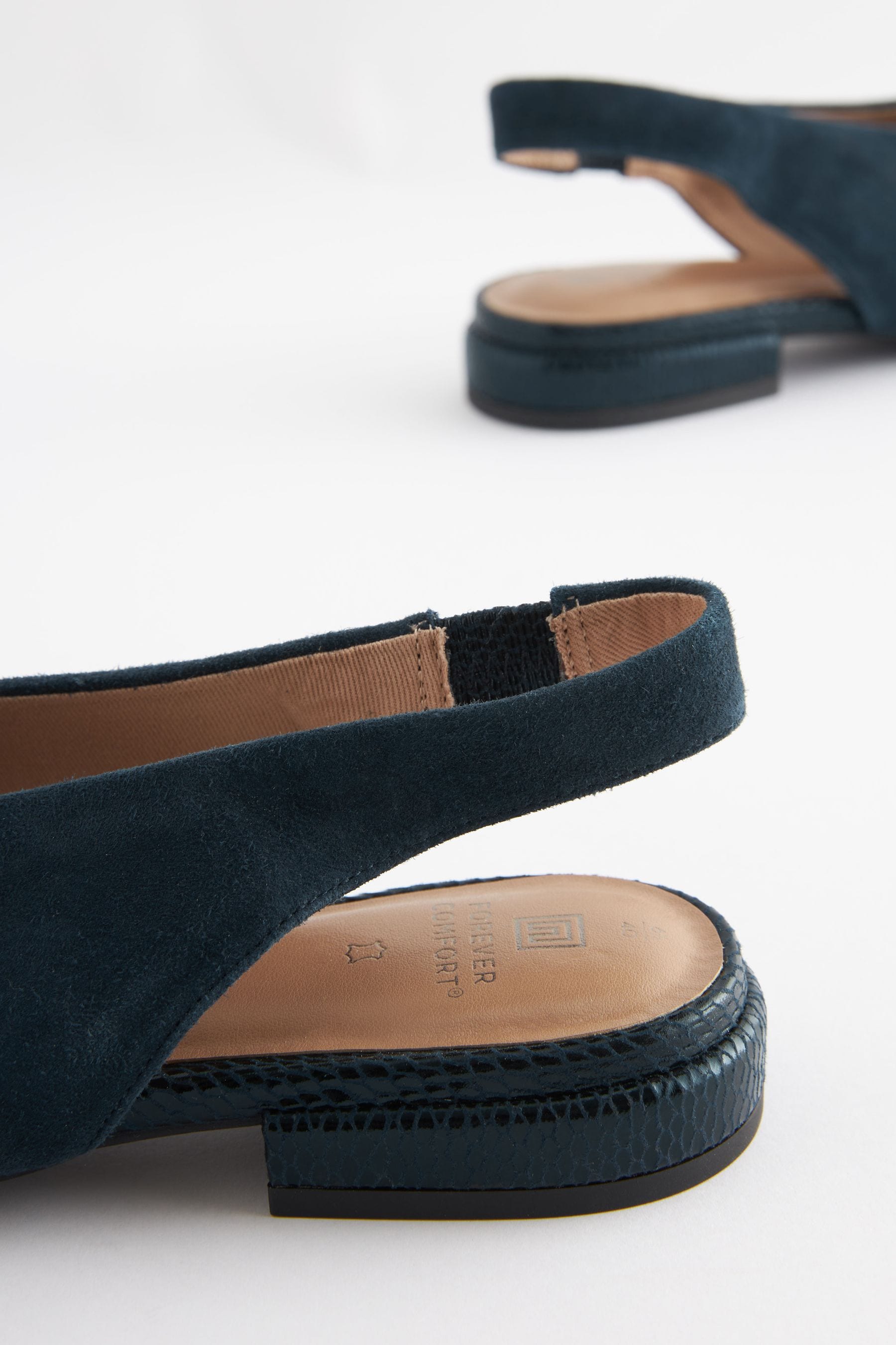 Next cheap navy slingbacks