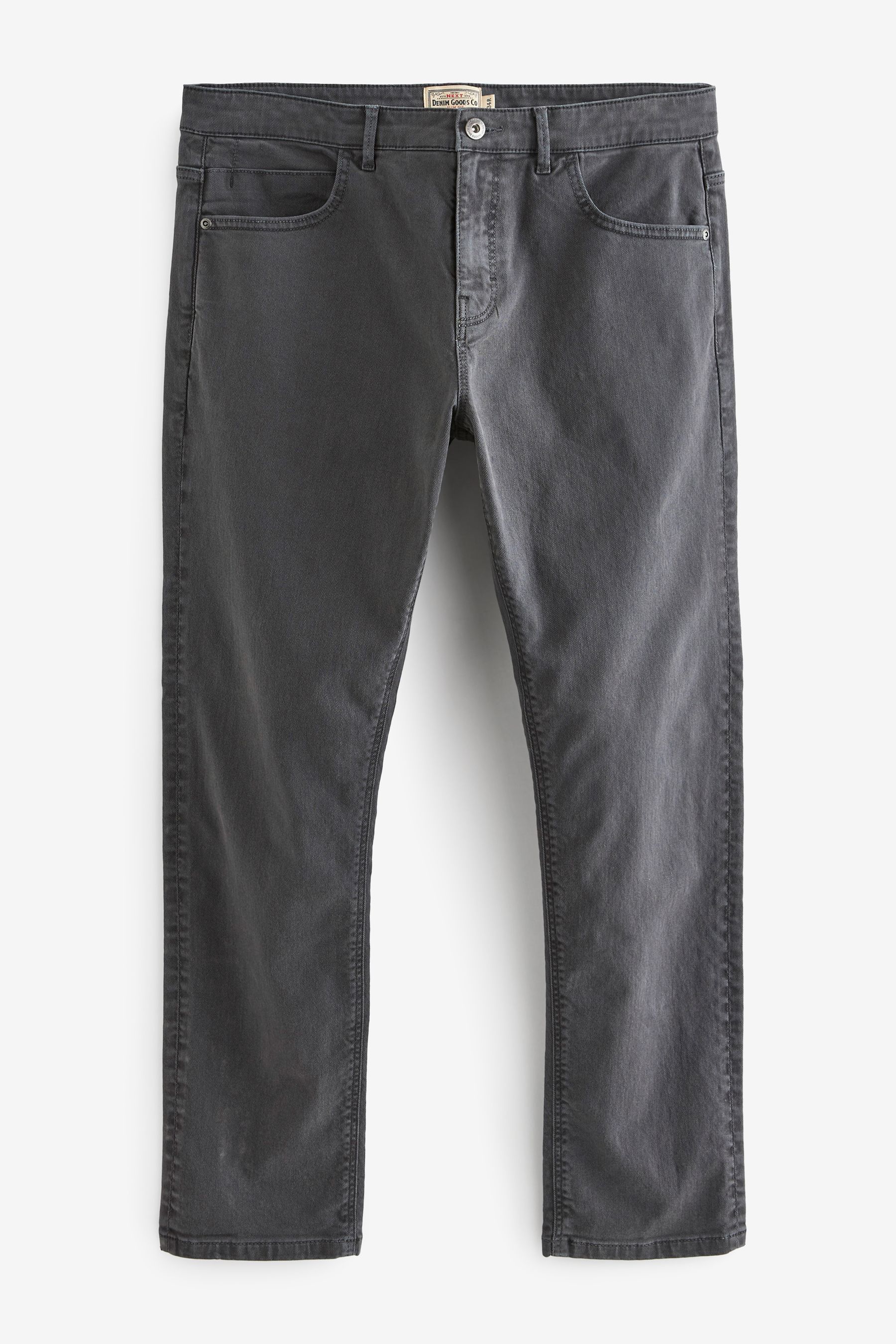 Buy Charcoal Grey Slim Coloured Stretch Jeans from the Next UK