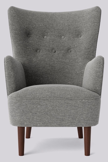 Swoon Houseweave Thunder Grey Ludwig Chair