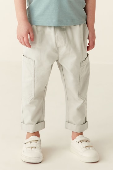 Neutral Side Pocket Pull-On Trousers (3mths-7yrs)