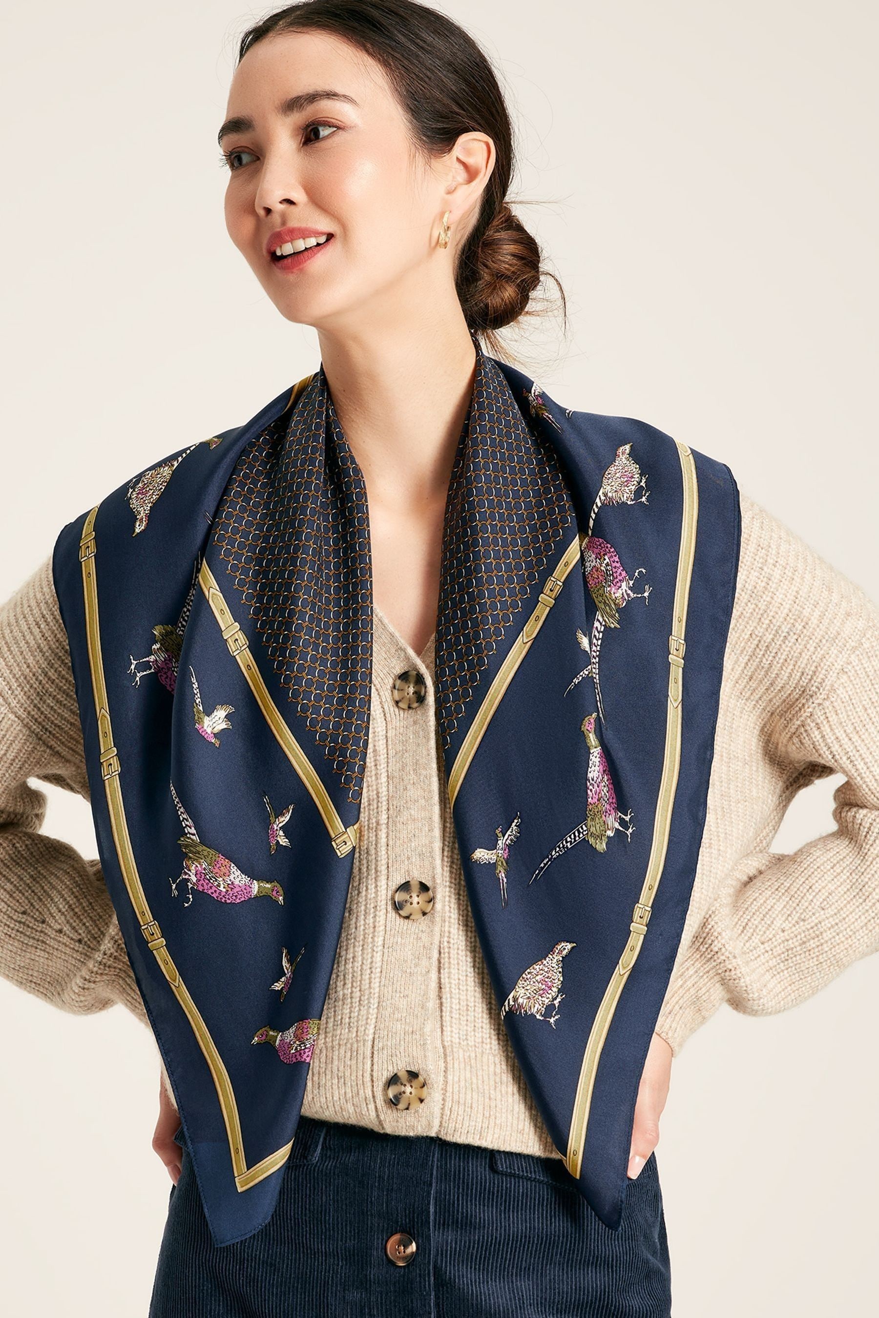 Silk handkerchief scarf shop