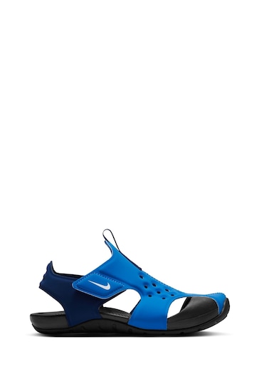 Nike Blue Junior Sunray Protect Sandals