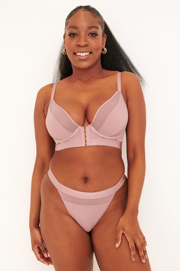 Buy Pour Moi Pink India Front Fastening Bra from the Next UK online shop