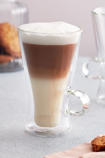 Judge Clear Duo Double Walled Grande Latte Glass Set