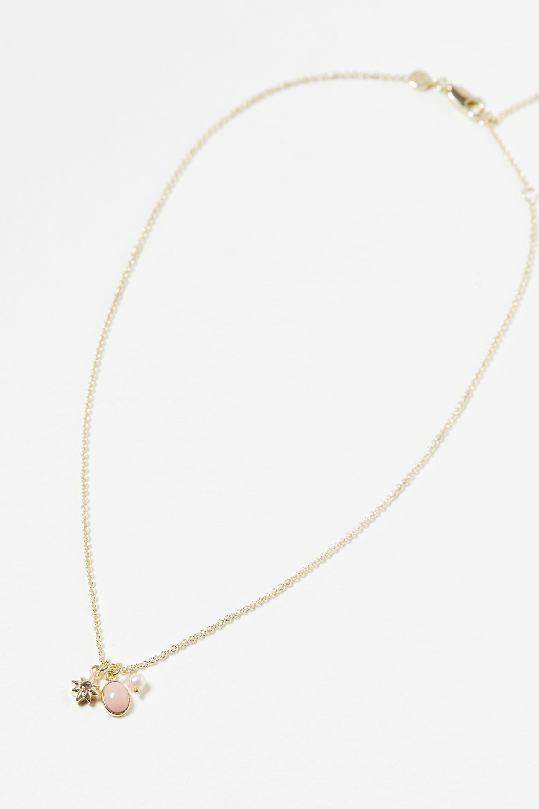 Oliver bonas pearl necklace deals