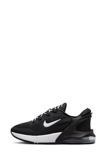 Nike Black/White Air Max 270 GO Easy On Junior Trainers