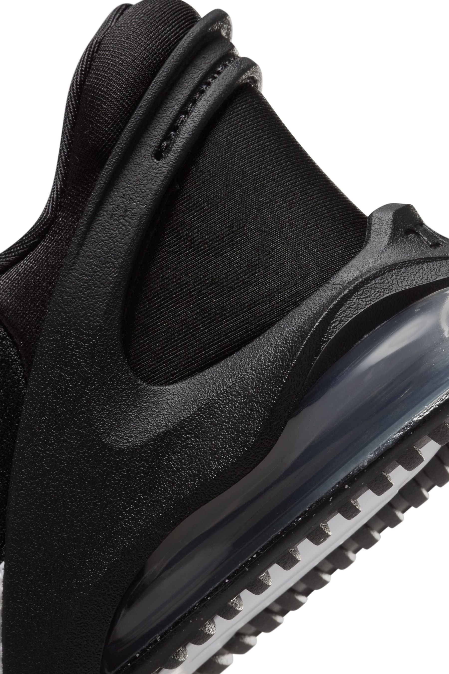 Nike junior air max 270 trainer black / white / ember glow hot sale