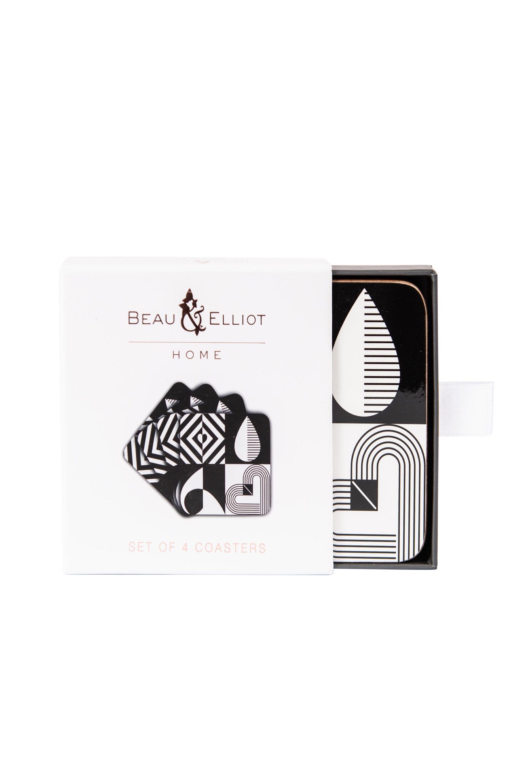 Black and white coasters store