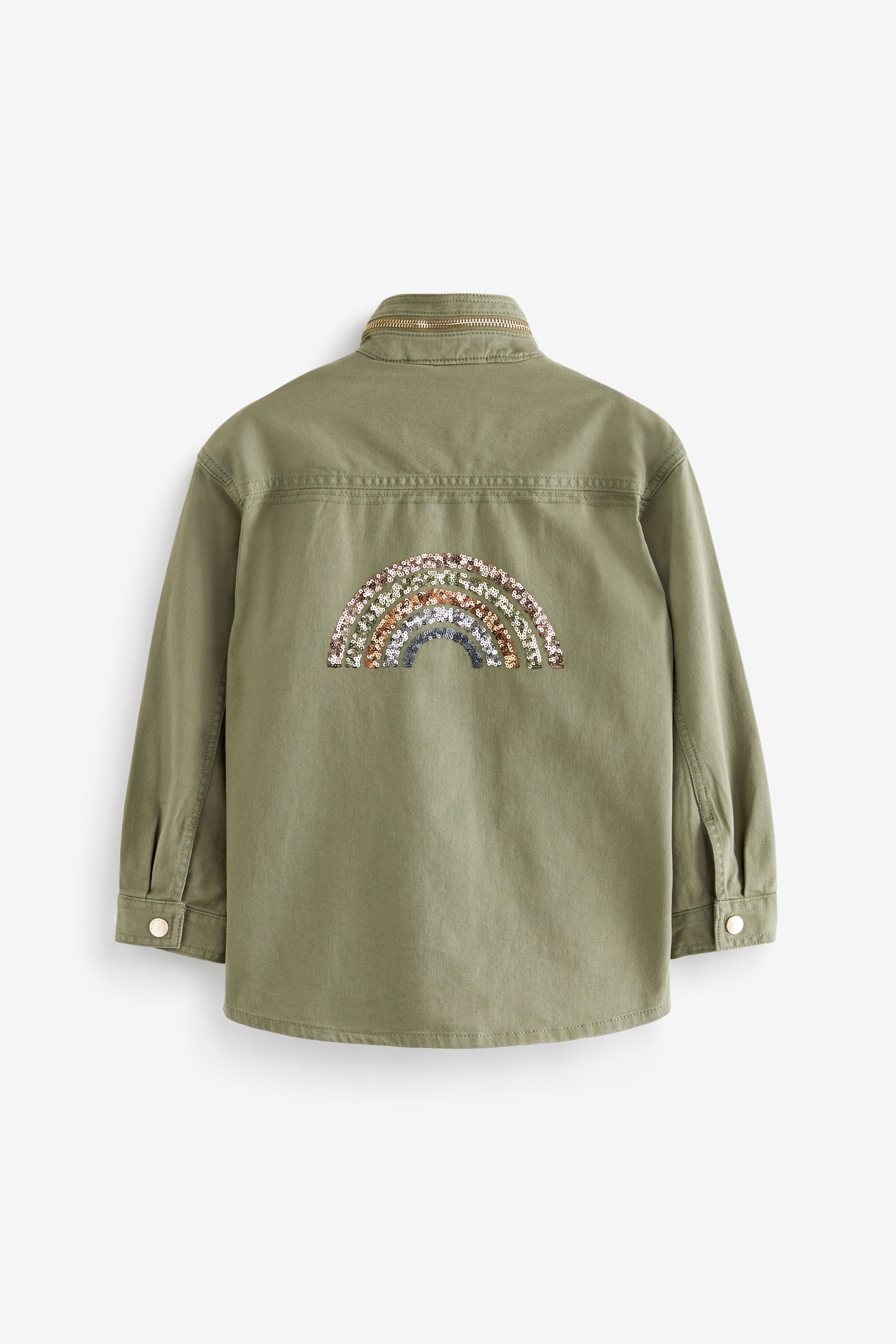 Mint velvet khaki on sale star 4 pocket jacket