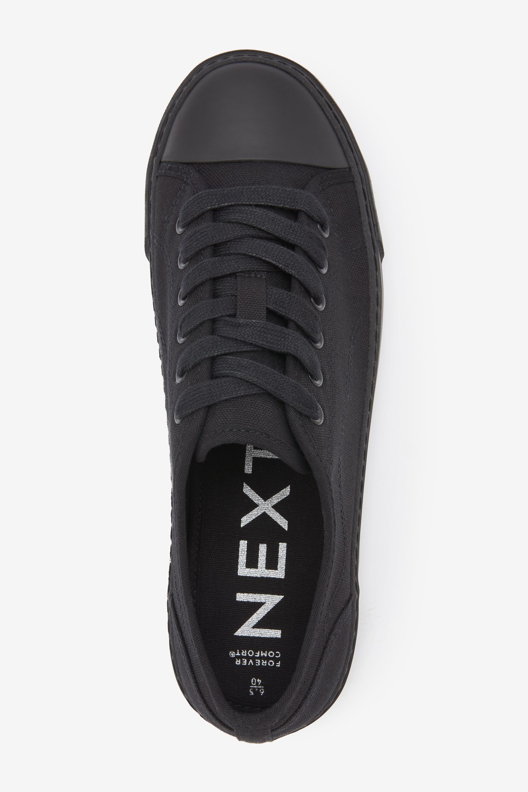 Black baseball trainers top