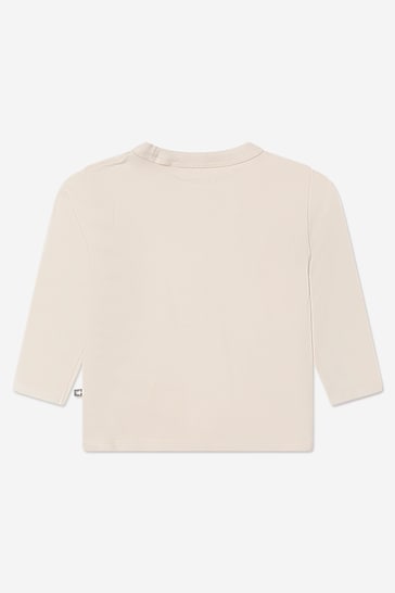 Baby Organic Cotton Long Sleeve T-Shirt in Grey