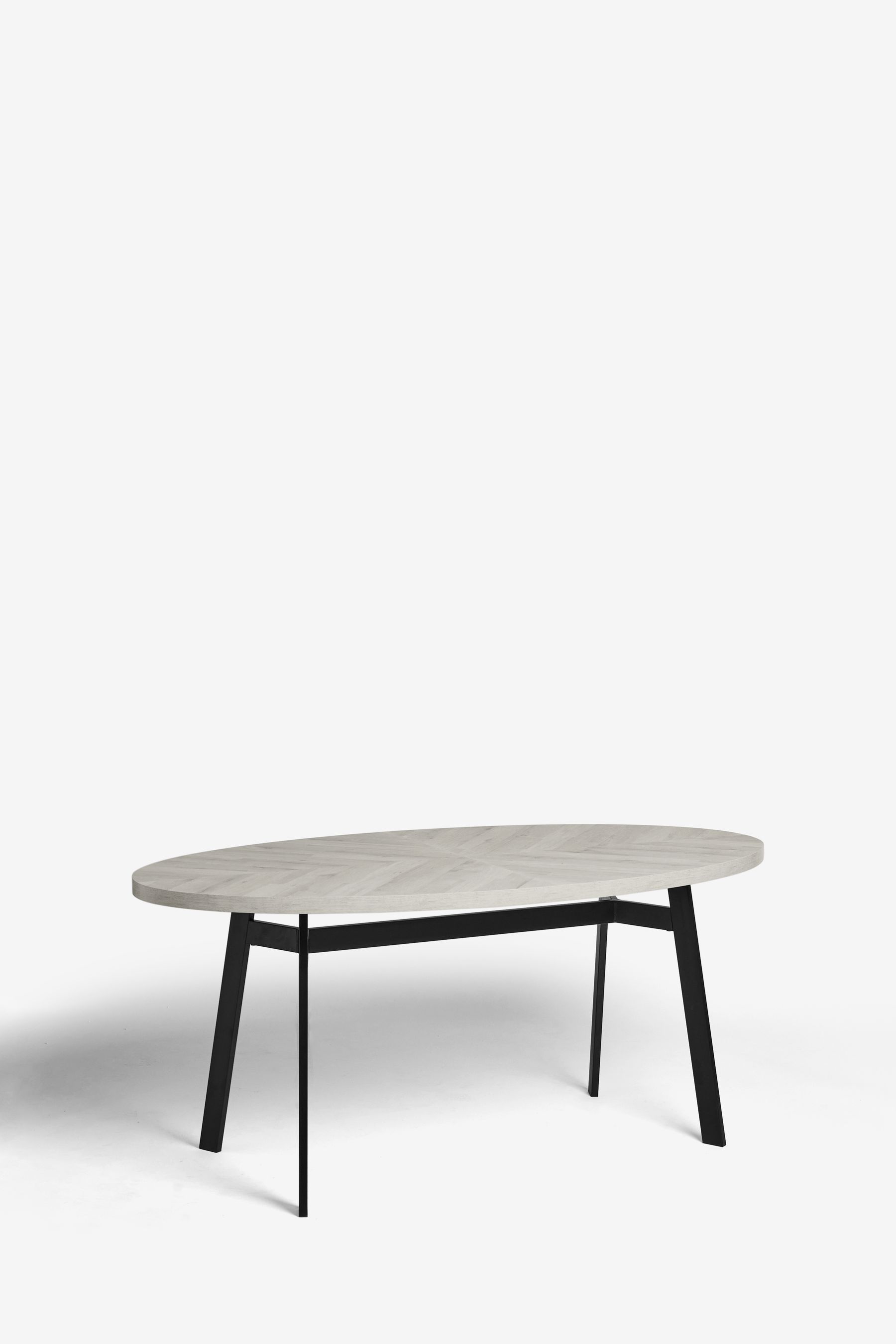 Round chevron deals dining table
