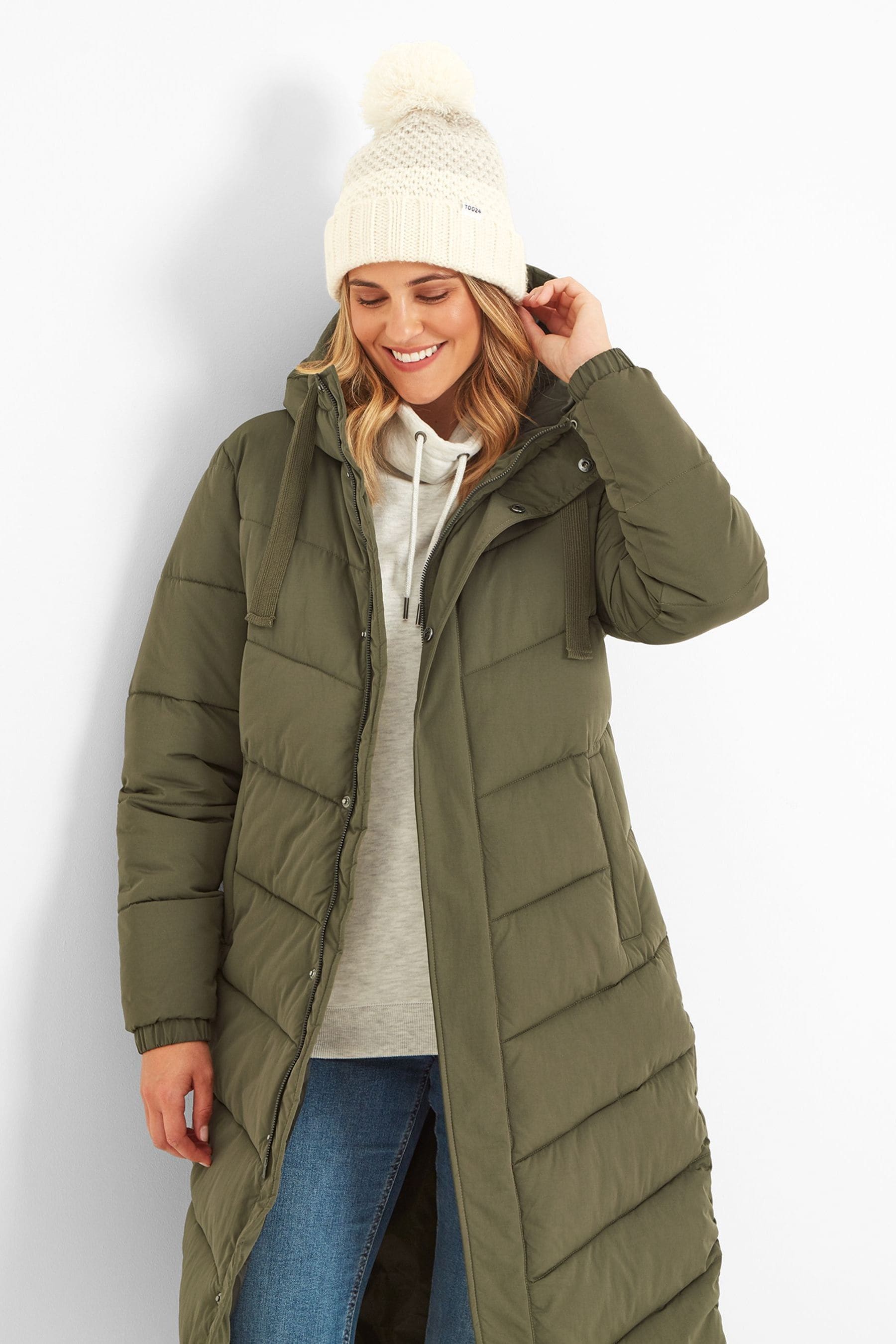 Women's long thermal cheap coats