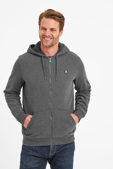 Tog 24 Grey Timble Sherpa Lined Hoodie