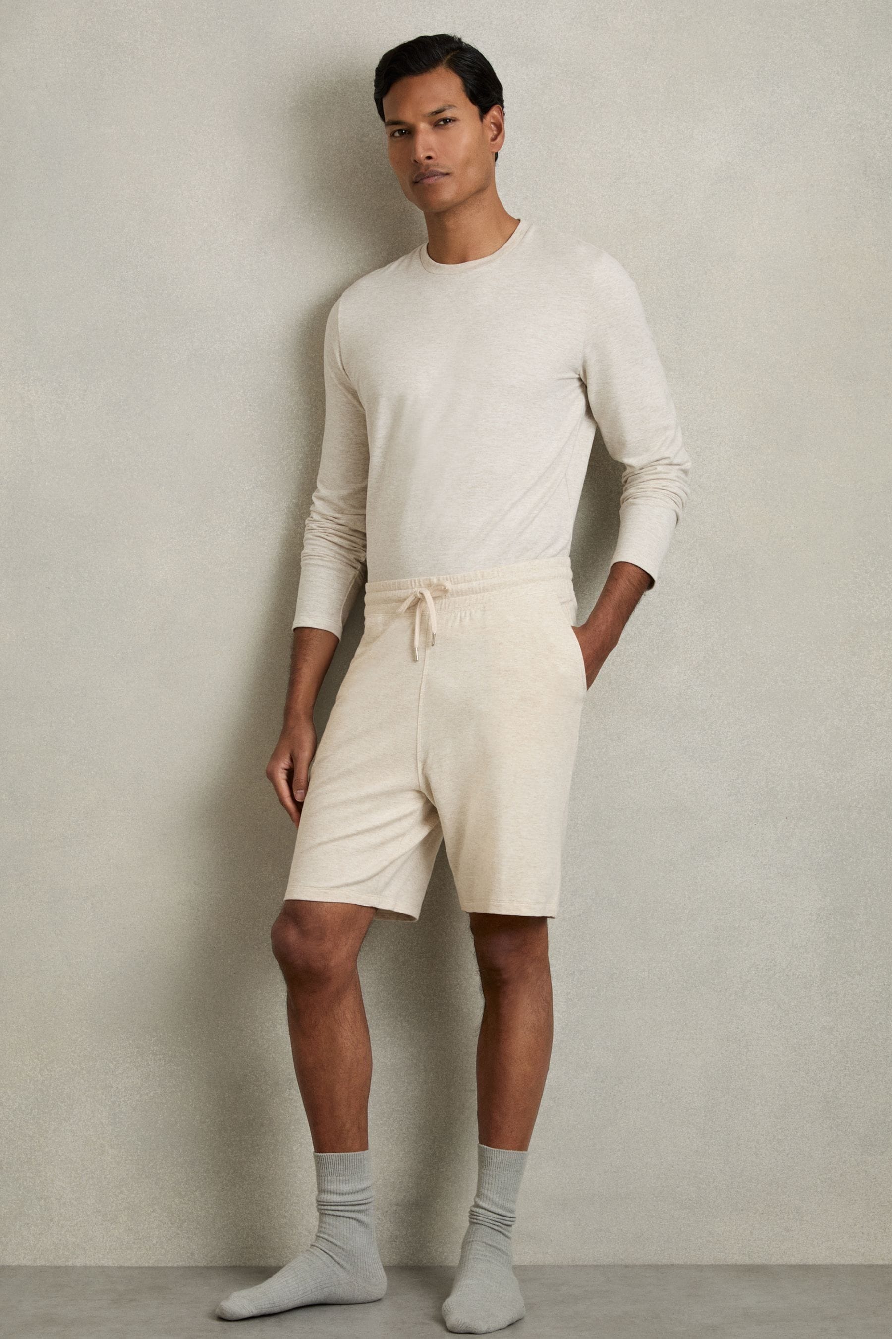 Fleece new arrivals lined shorts
