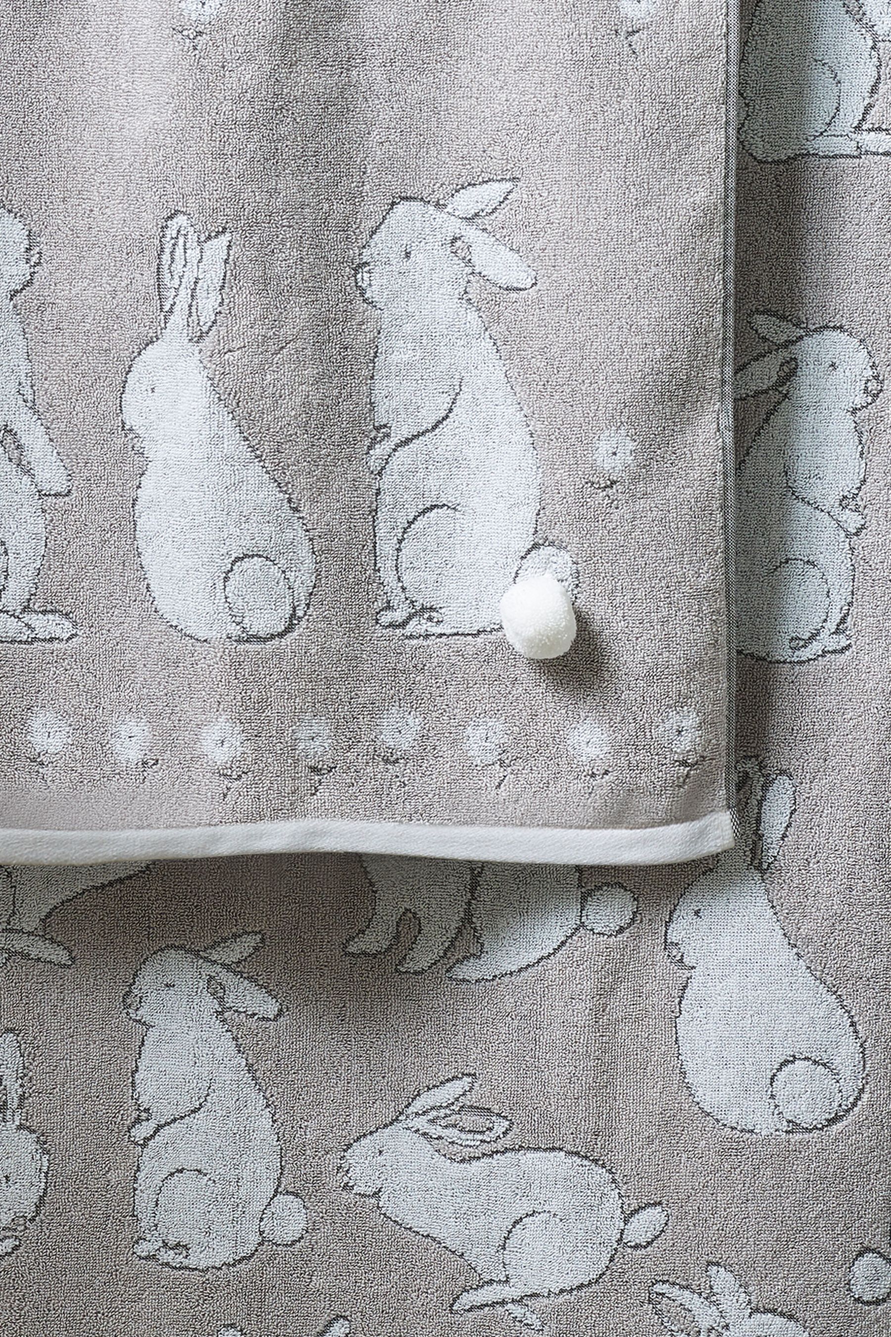Buy Grey Bunnies Towels from the Next UK online shop