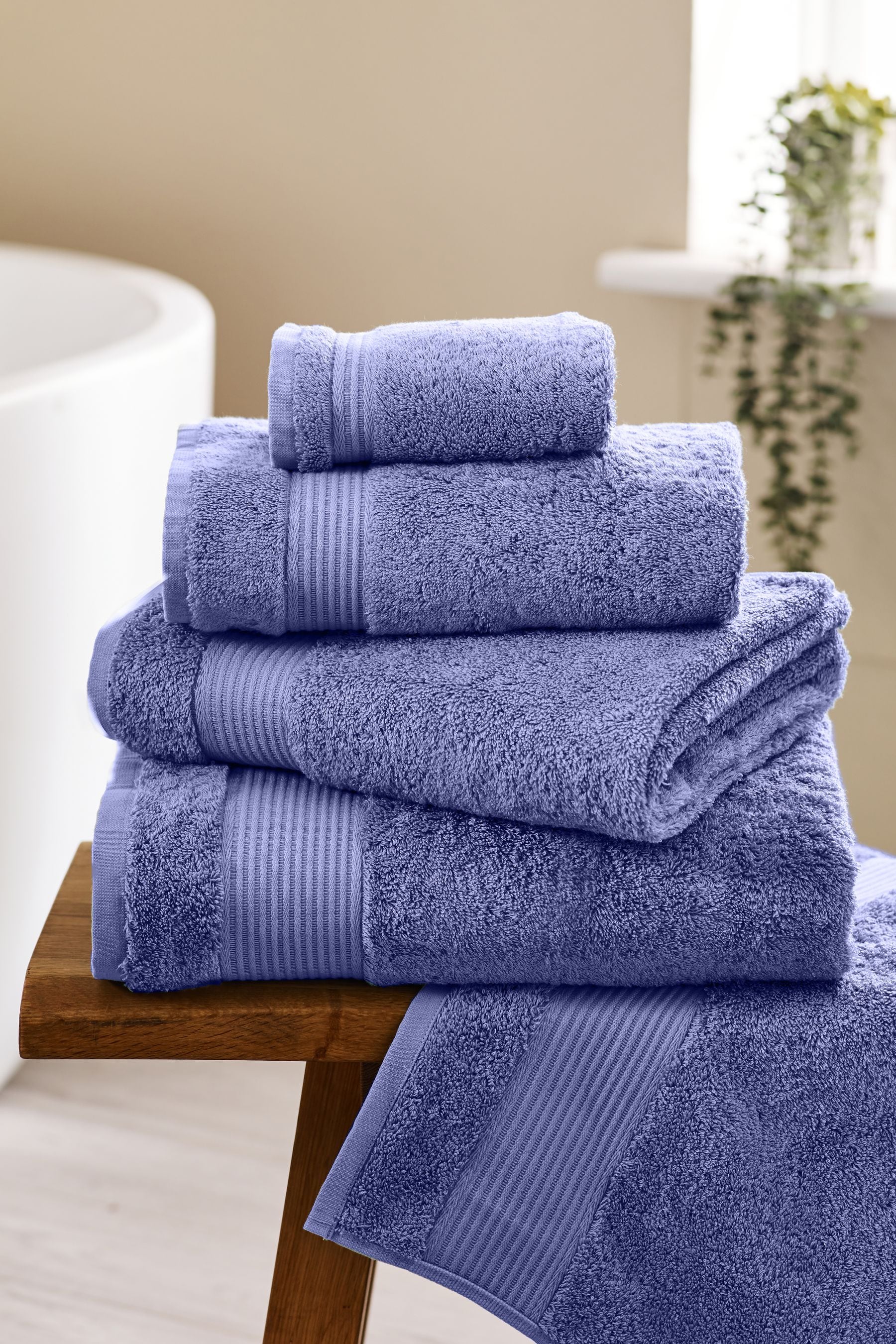 Purple hot sale bath towels