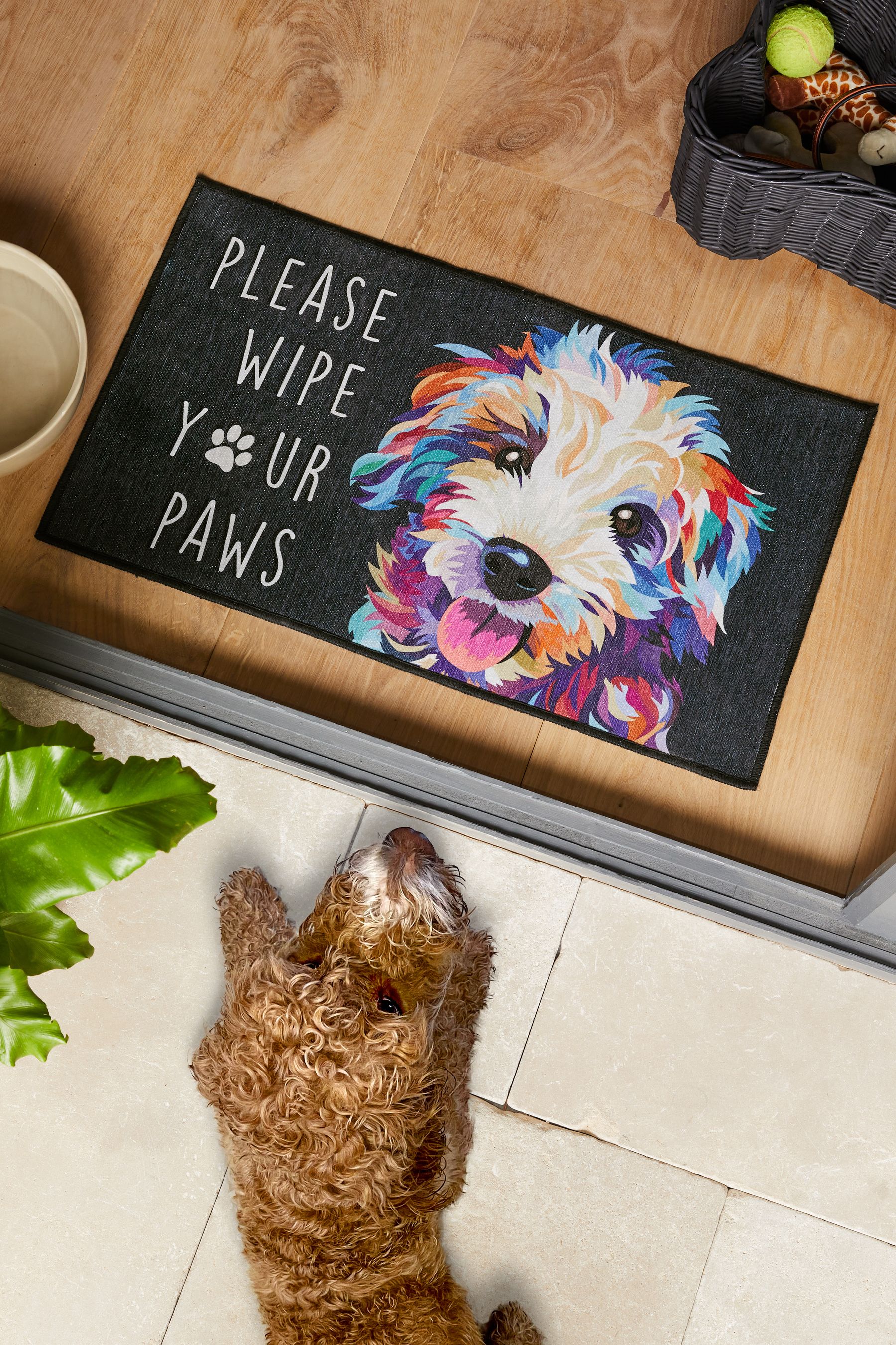 Dog doormat deals