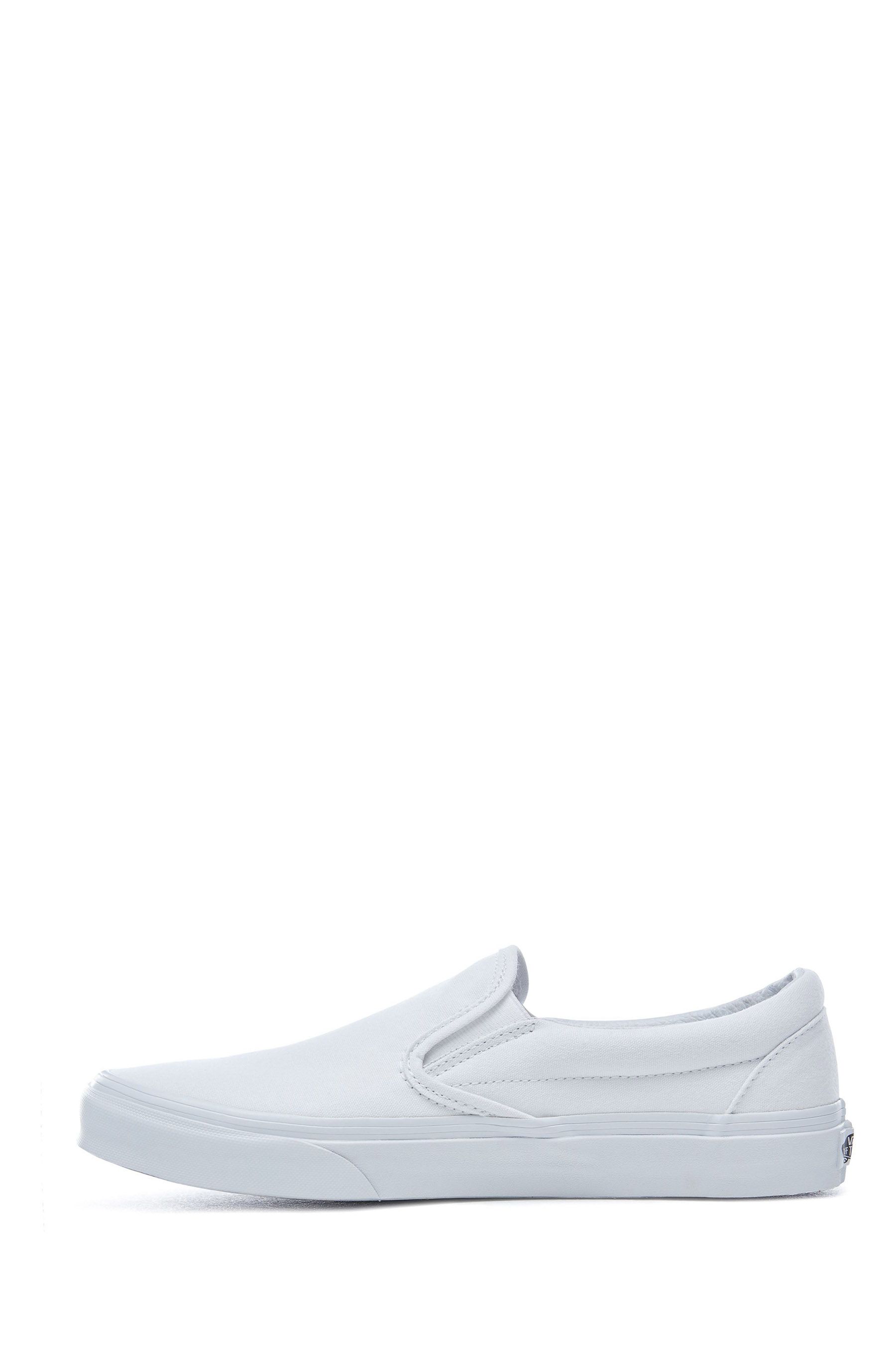 White cheap slide ons