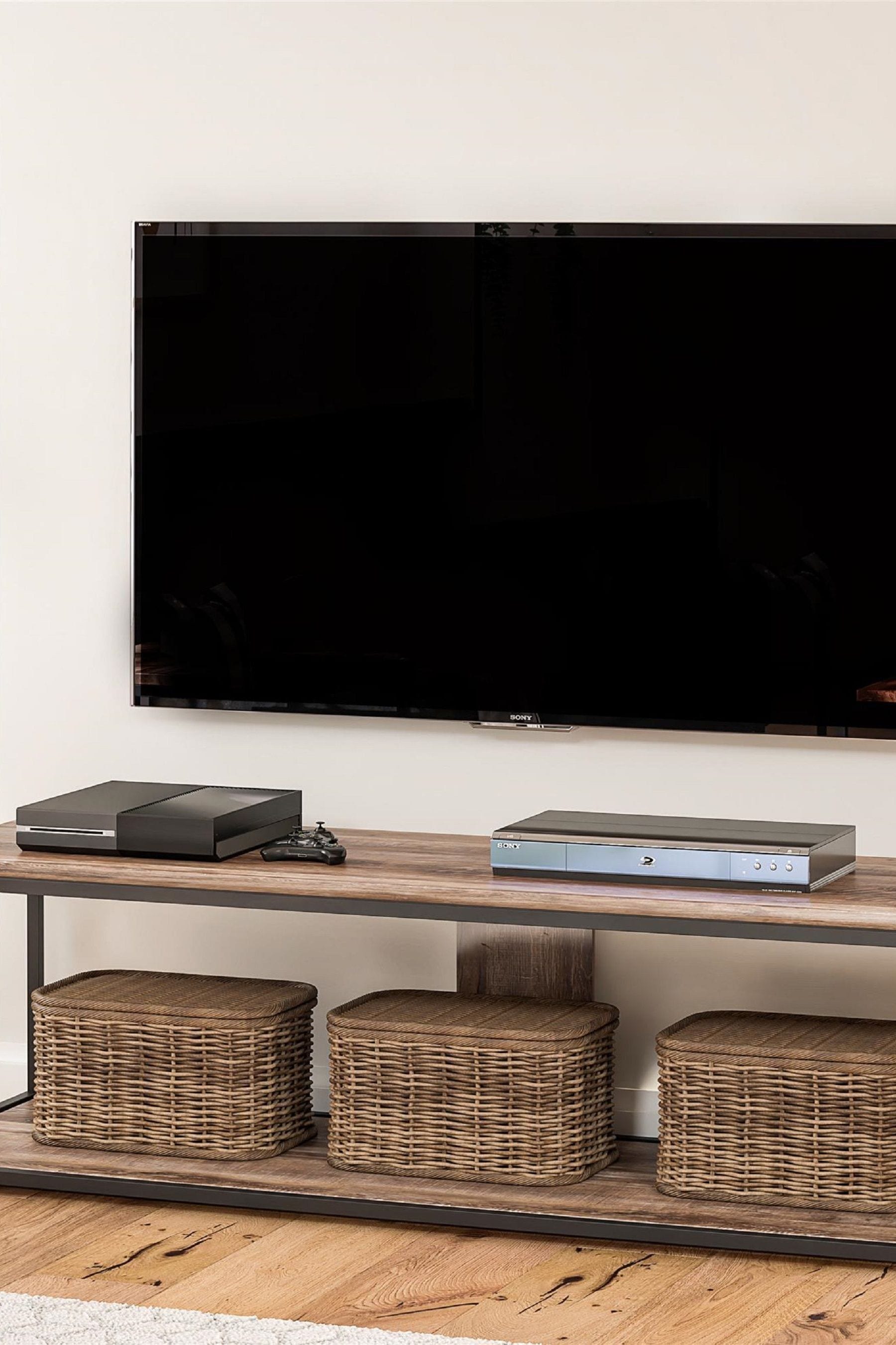 Weathered hot sale tv stand