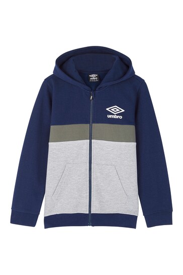 Buy Umbro Blue Zip Through Hoodie from the Next UK online shop