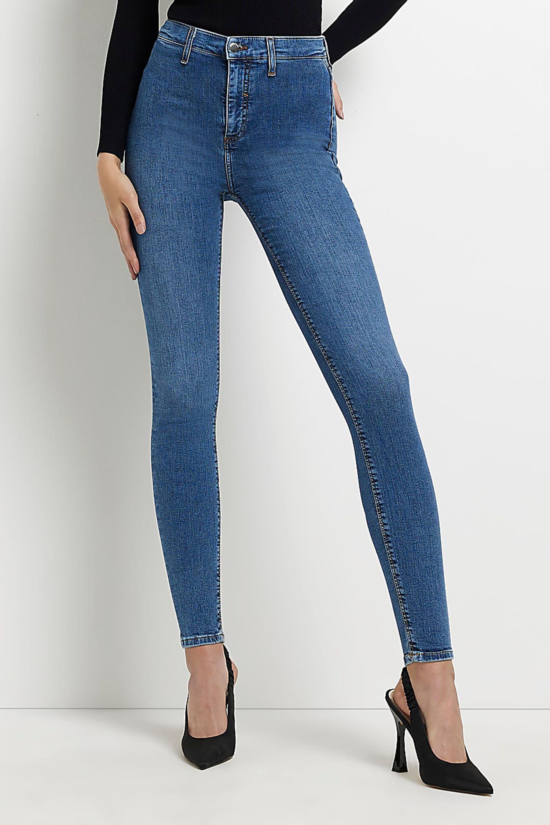 River island shop high waisted jeggings
