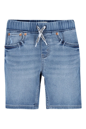 Levi's® Blue Pull-On Denim Shorts