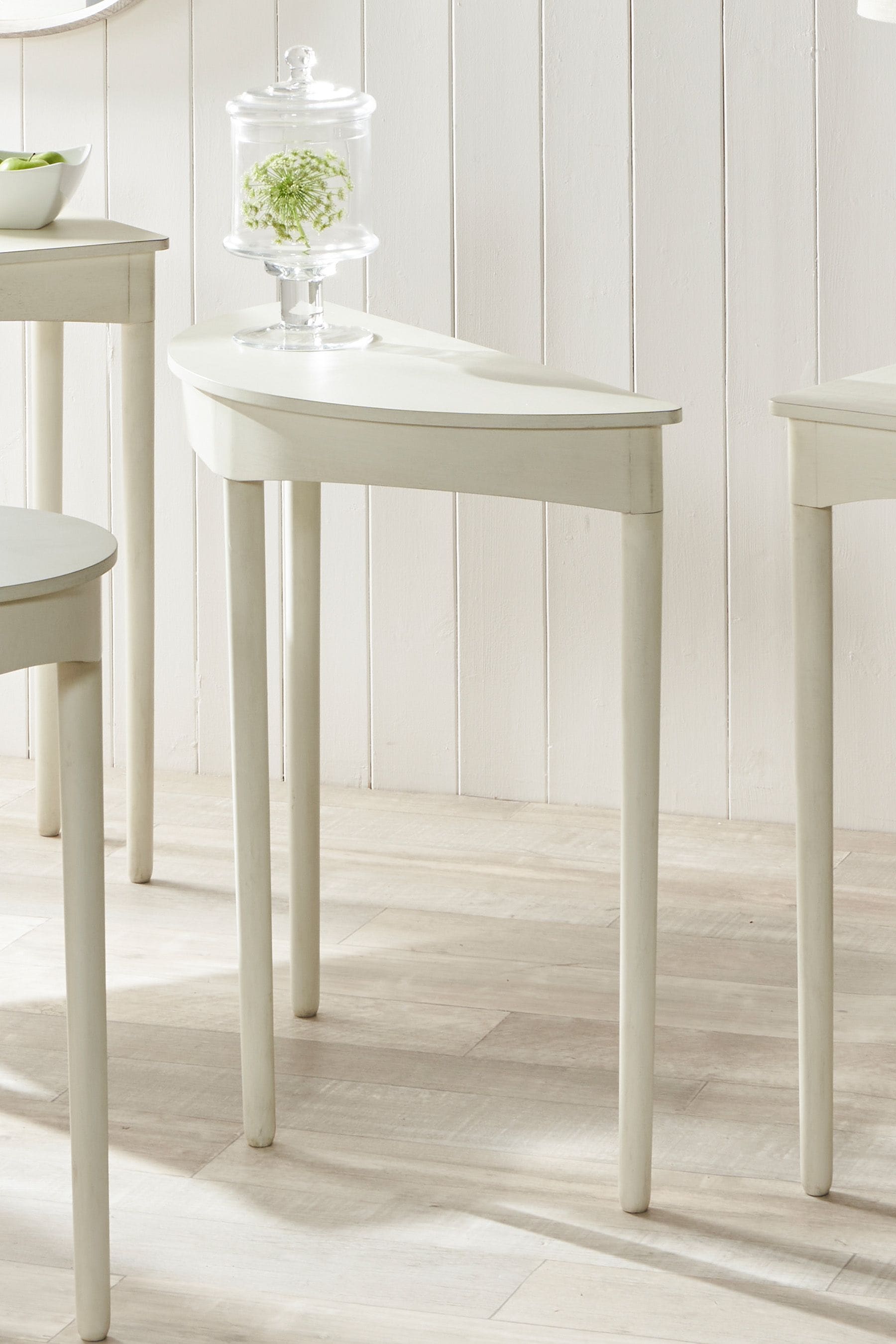 Half moon shop console table next