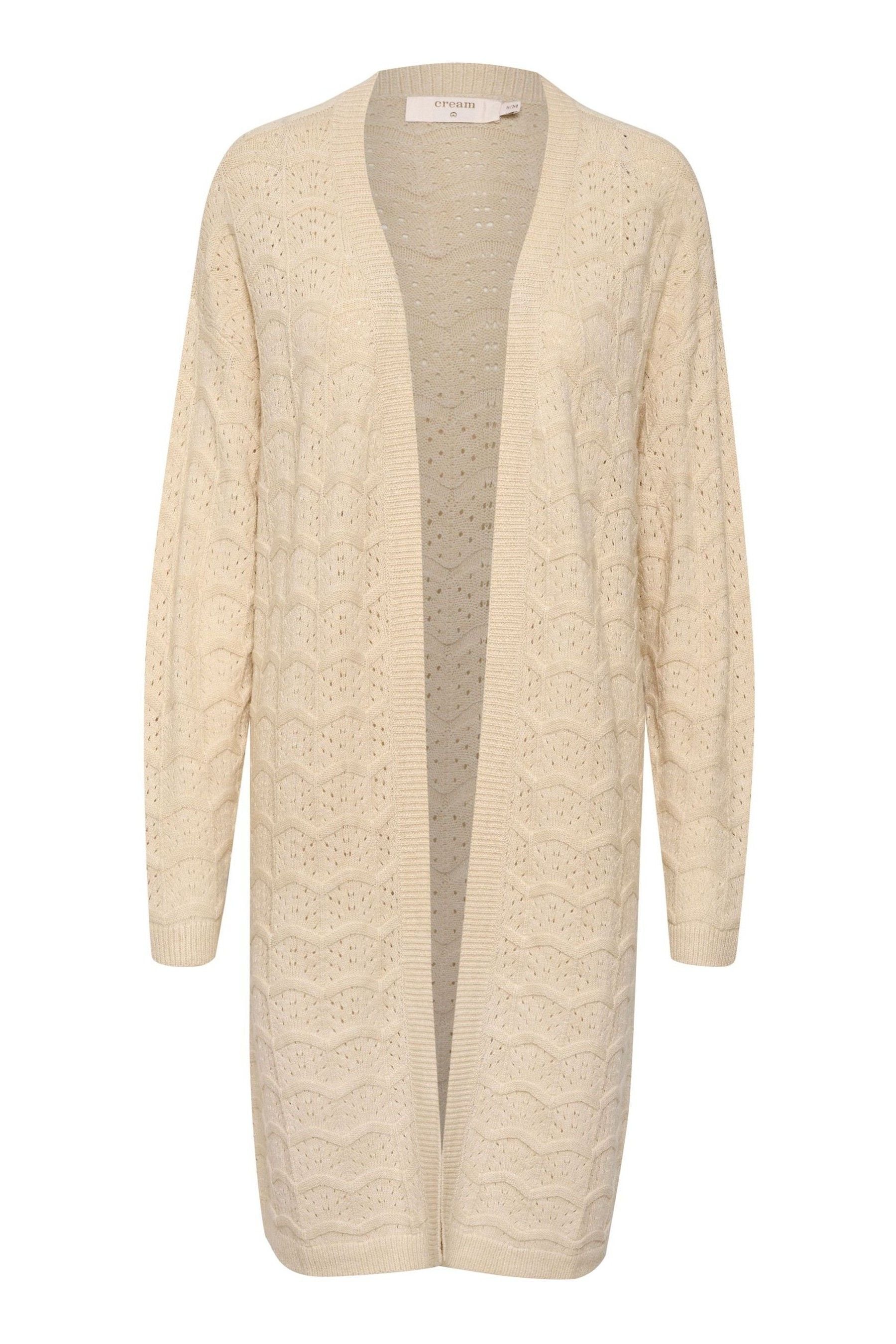 Long top cream sweater