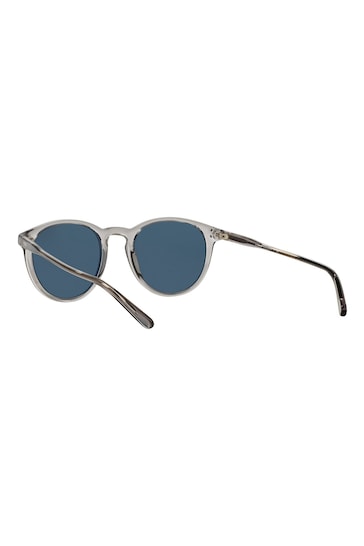 Polo Ralph Lauren Grey Transparent Round Sunglasses