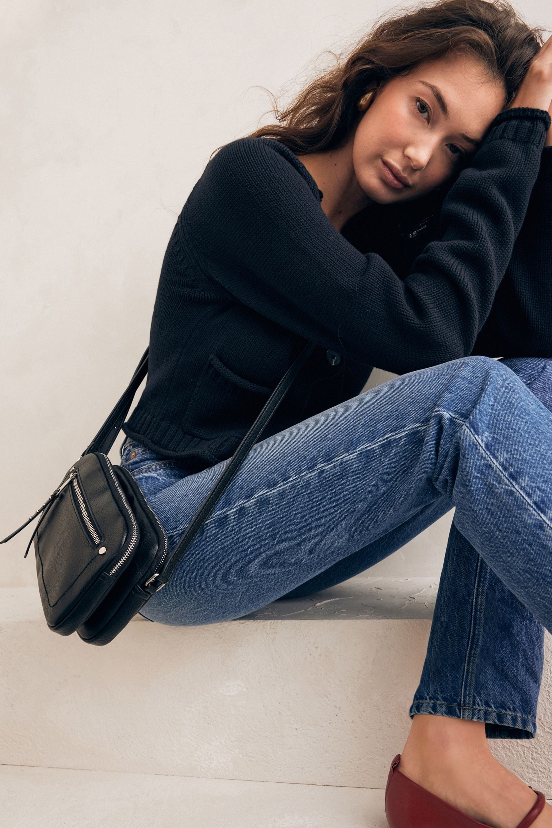 Stud cross hot sale body bag