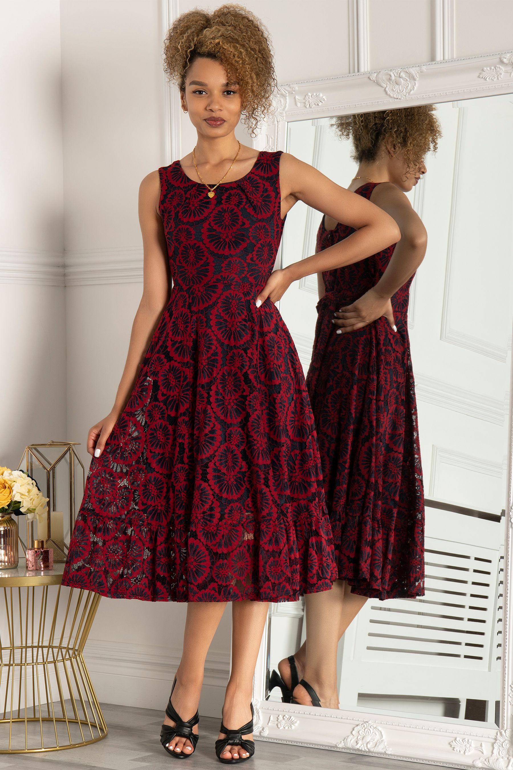frock with flares