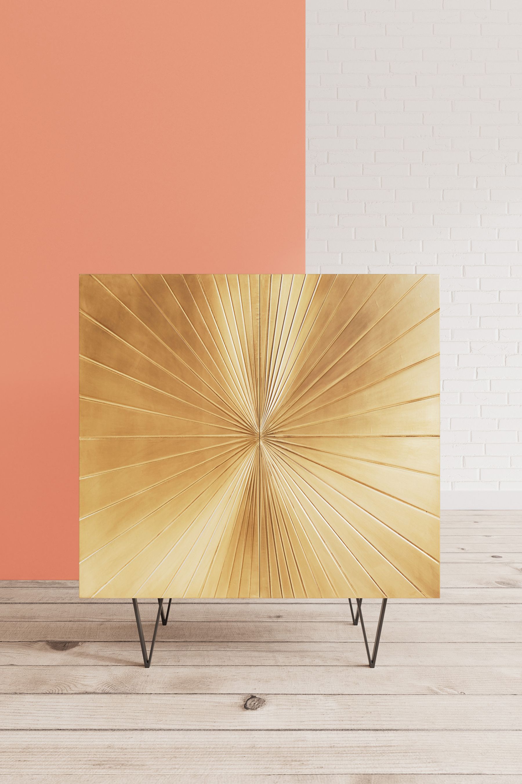 Buy Swoon Brass Ziggy Sideboard from the Next UK online shop