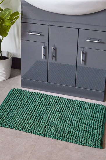 Buy furn. Green Bobble Bath Mat from the Next UK online shop