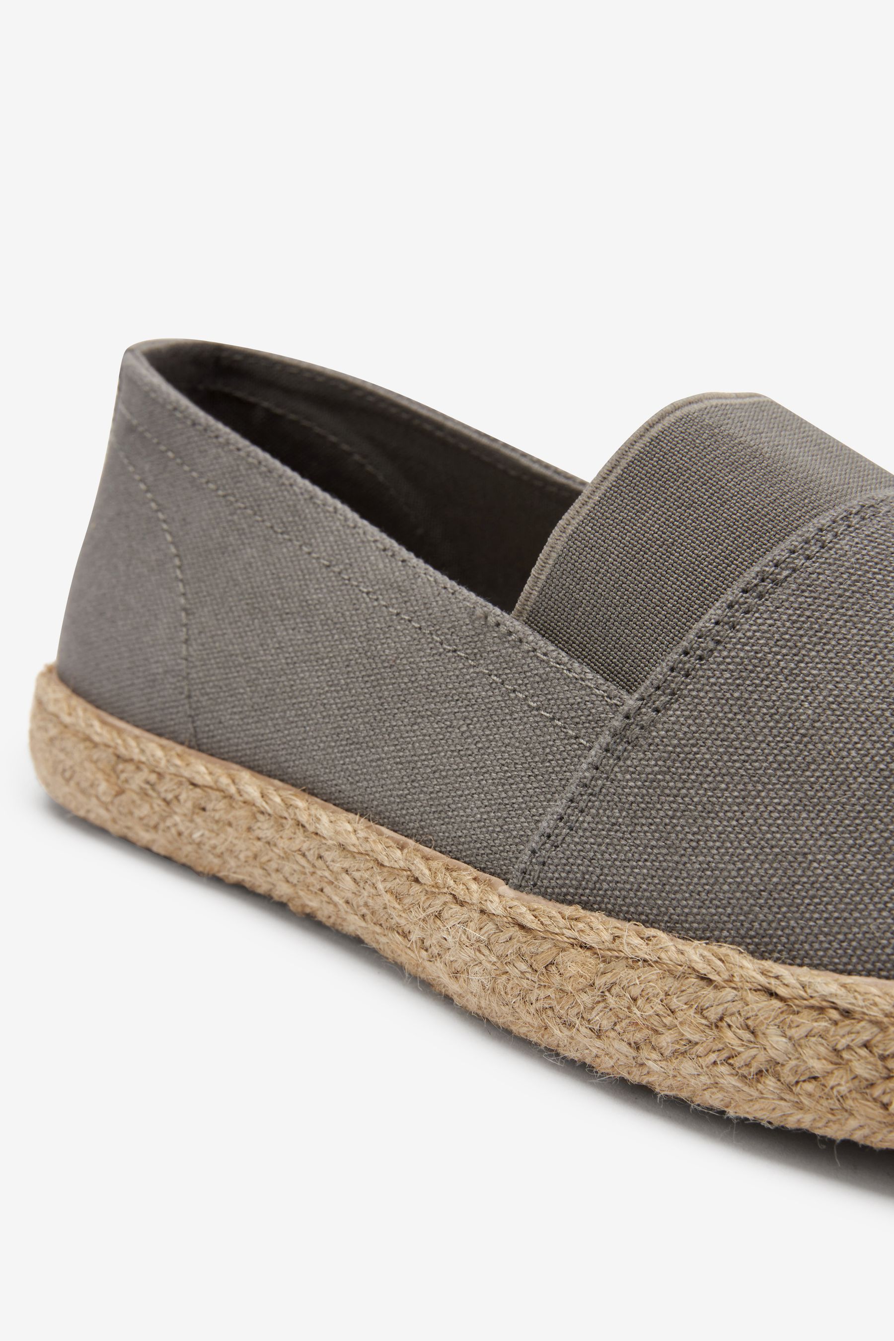 Grey sales platform espadrilles