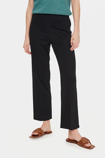 Buy Saint Tropez Kaileen Black Trousers from the Next UK online shop