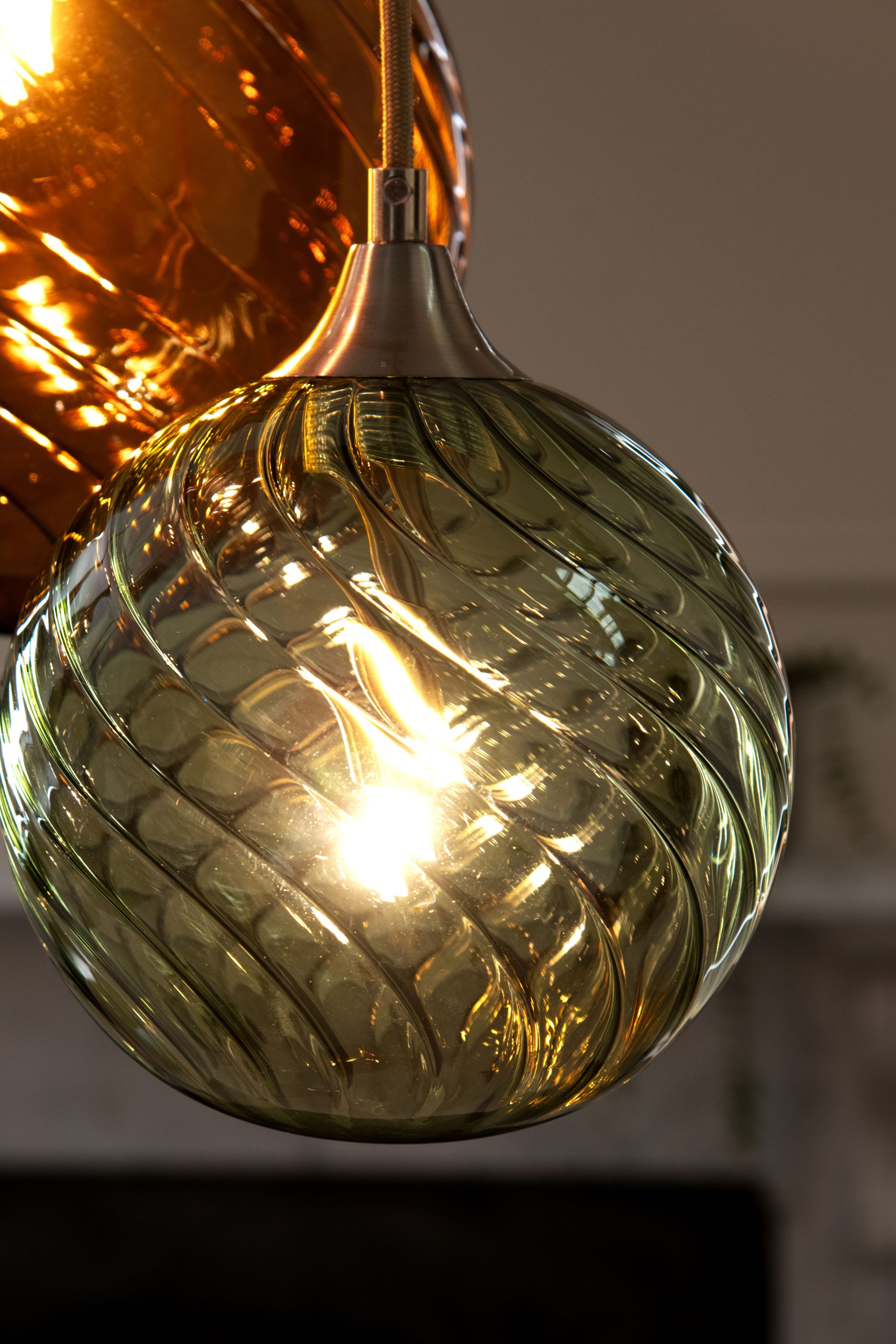 Multi Bright Freya 6 Light Linear Pendant Ceiling Light