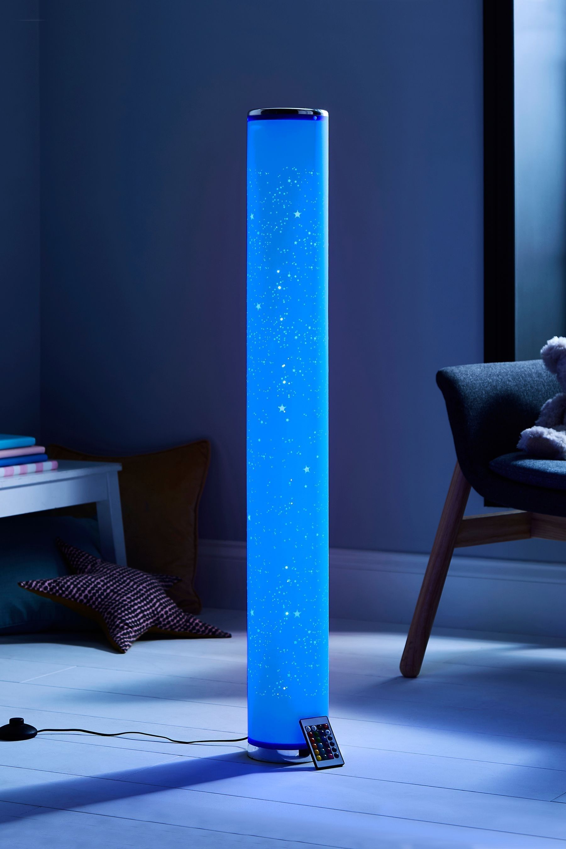 Glowing sales floor lamp