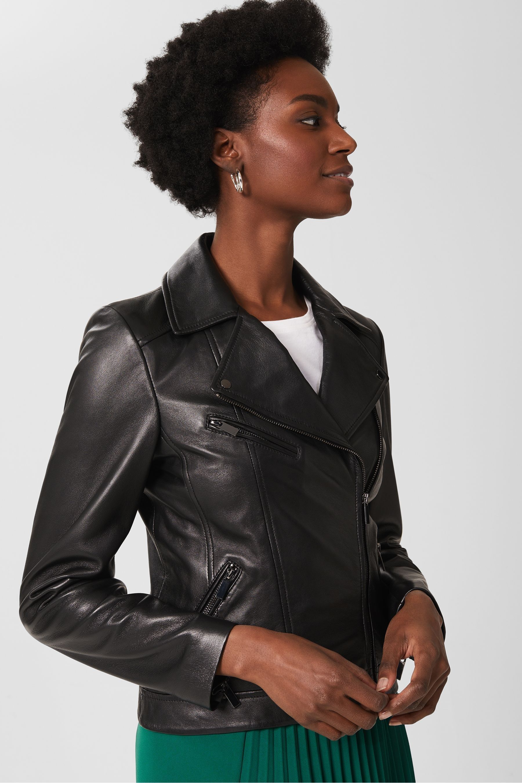 Buy Hobbs Petite Black Dakota Jacket from the Next UK online shop