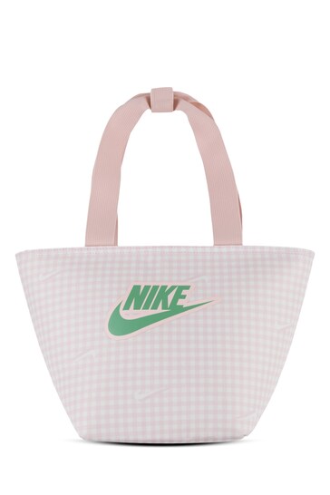 Nike Pink Gingham Kids Lunch Bag and Picnic Blanket