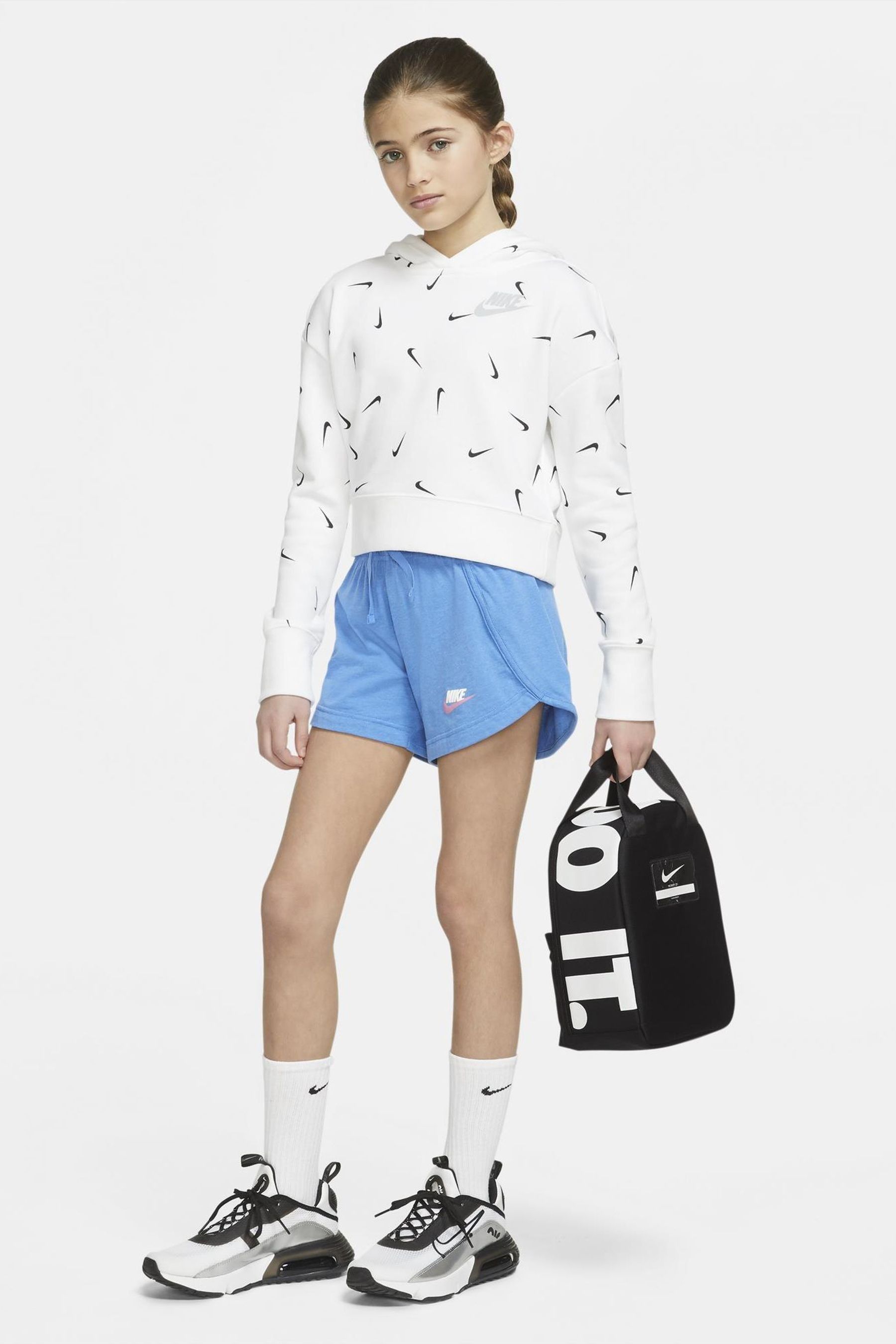 Black and white nike lunch box cheap