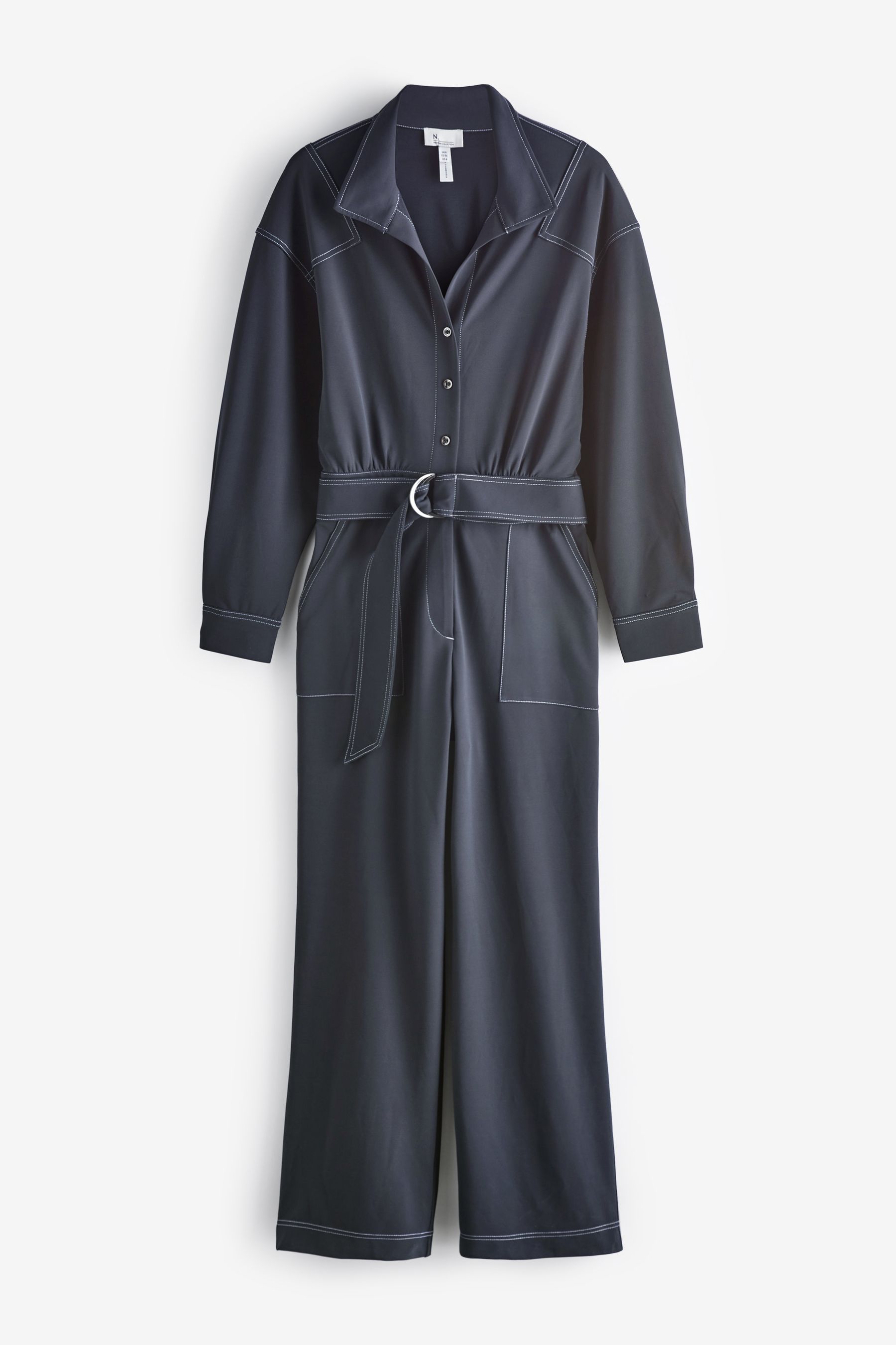 Charcoal shop gray jumpsuit