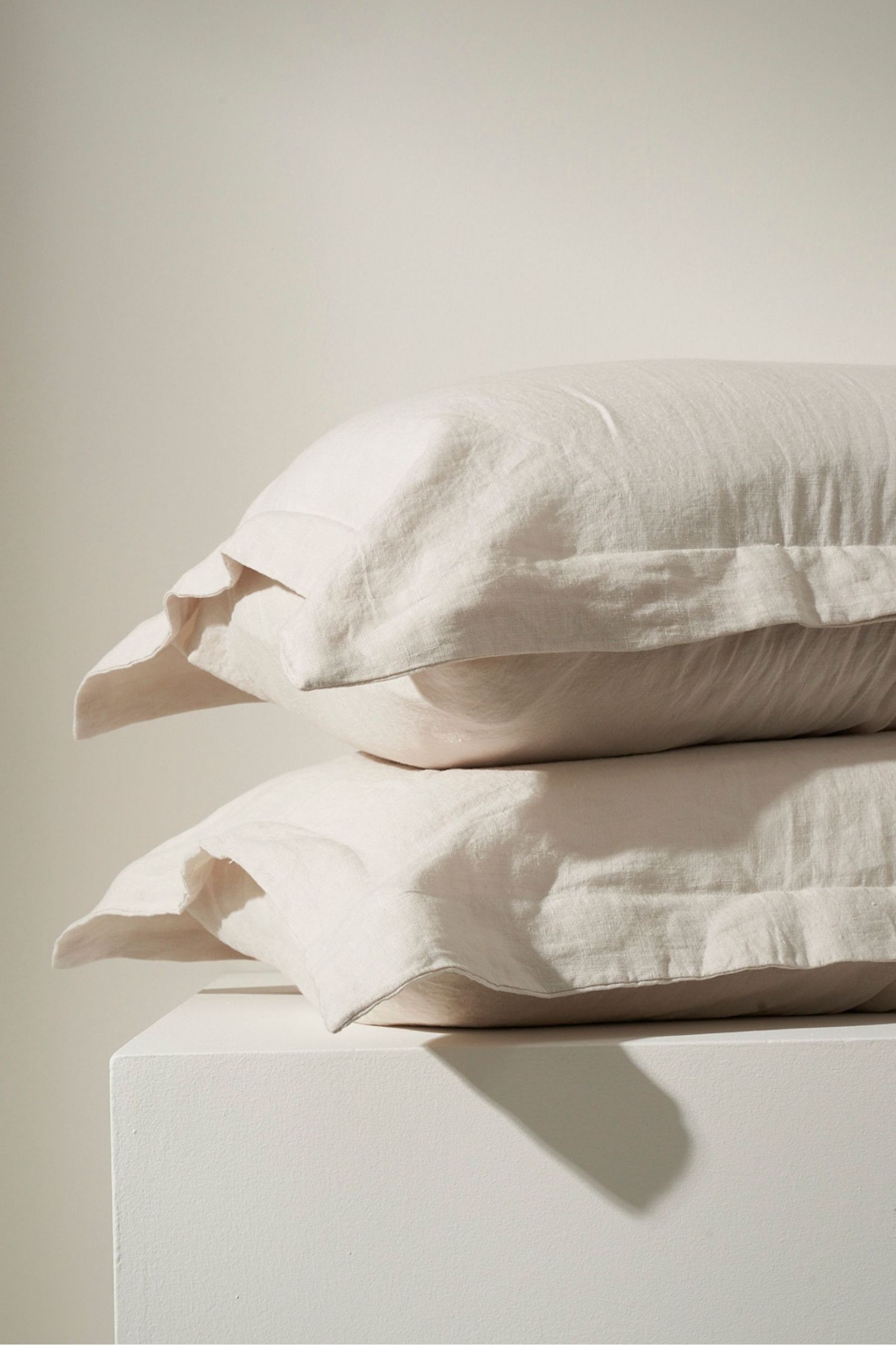 Buy Truly Grey Linen Oxford Pillow Cases from the Next UK online shop