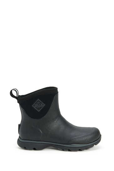 Muck Boots Arctic Excursion Black Ankle Wellies
