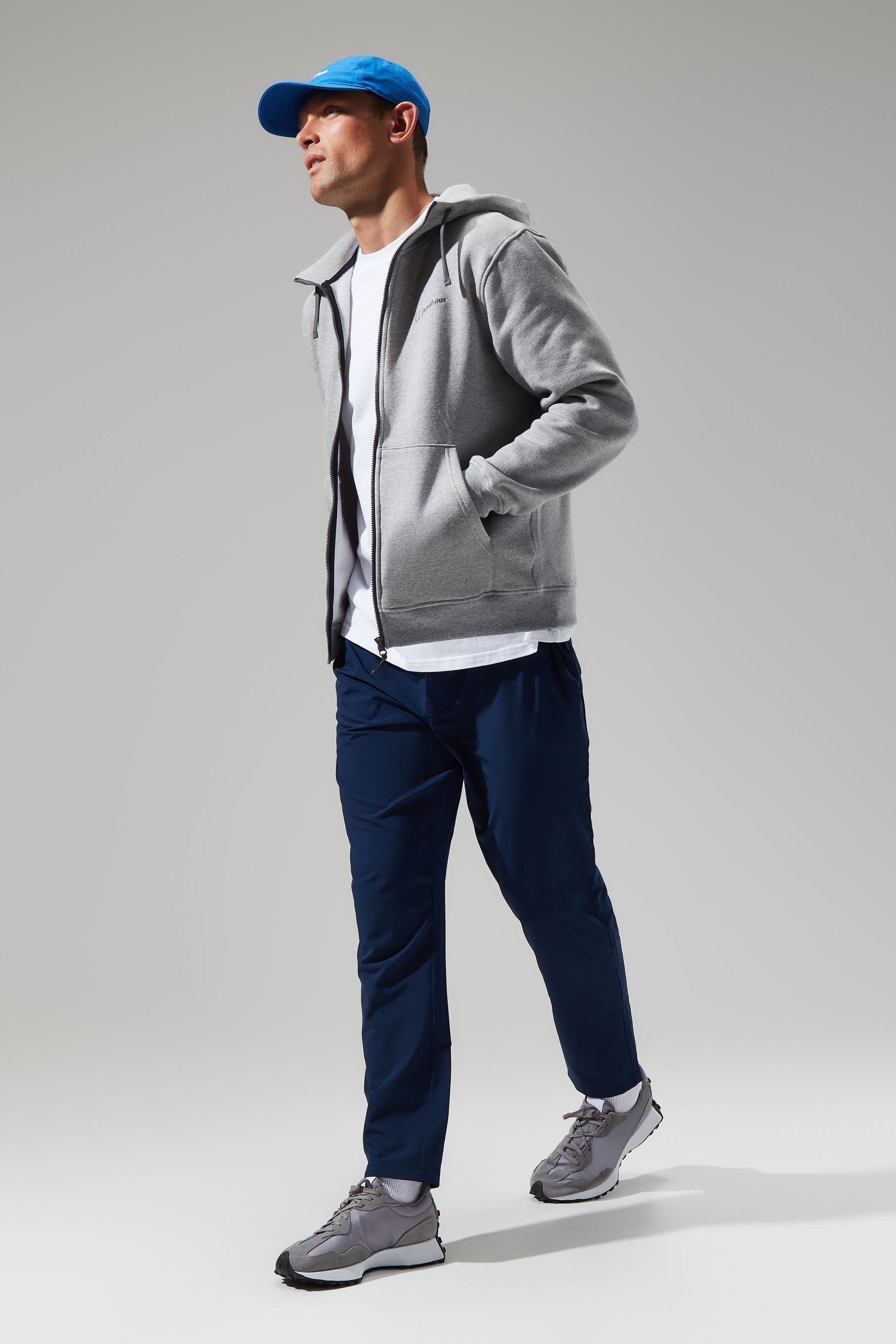 Buy Berghaus Grey Logo Full Zip Fleece Jacket from the Next UK