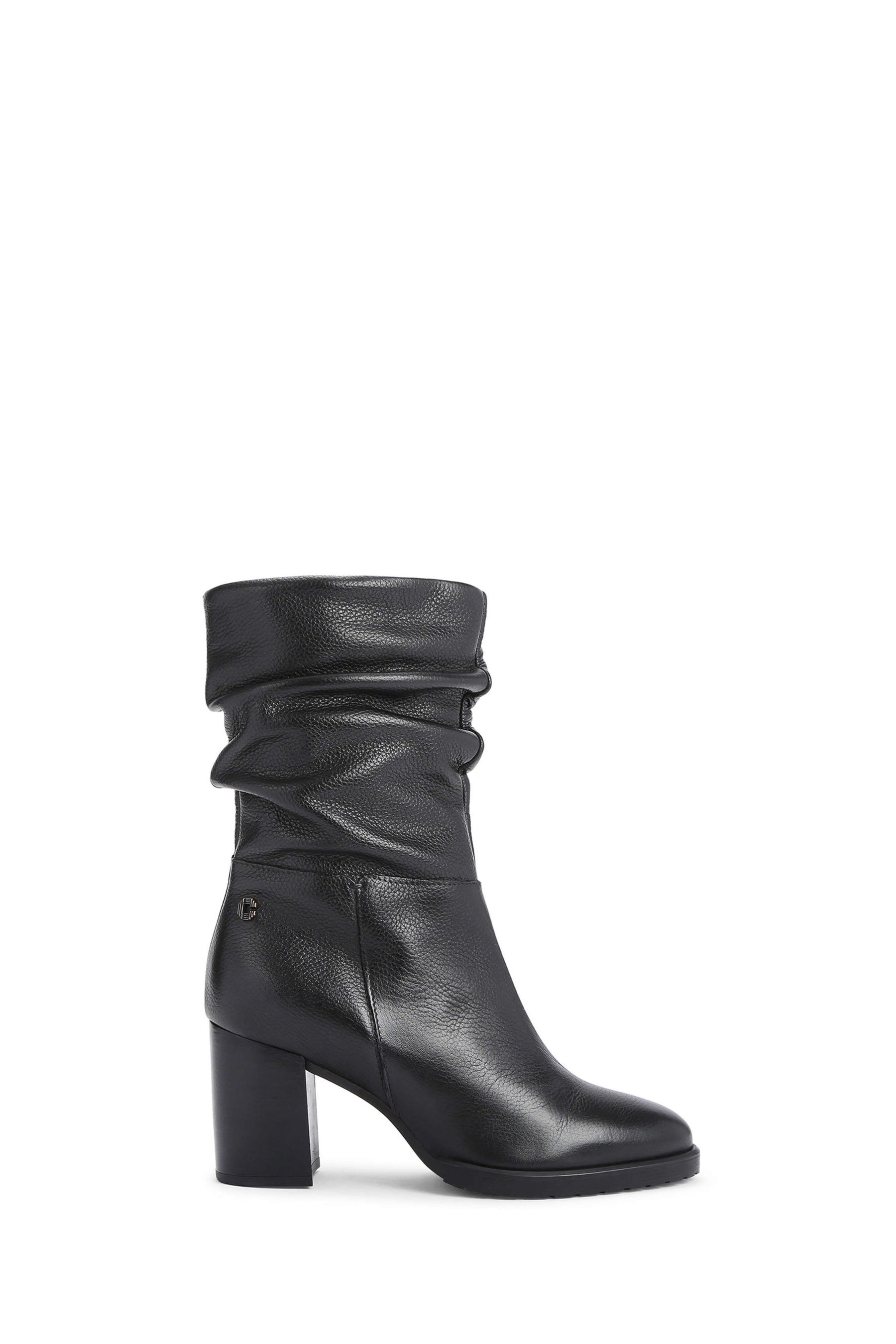 Carvela Comfort Black Turnup Shoes