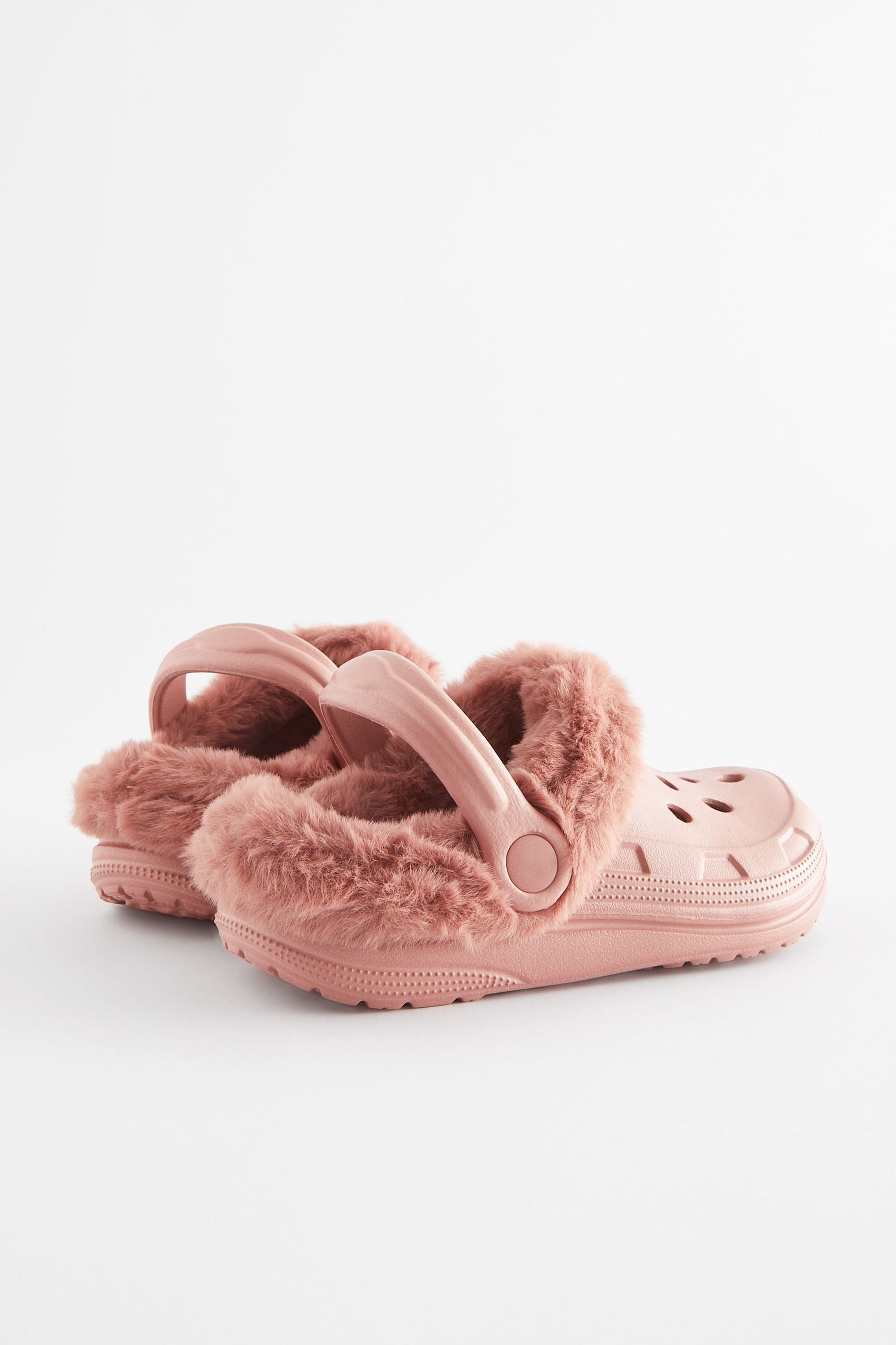 Pink fleece lined crocs new arrivals
