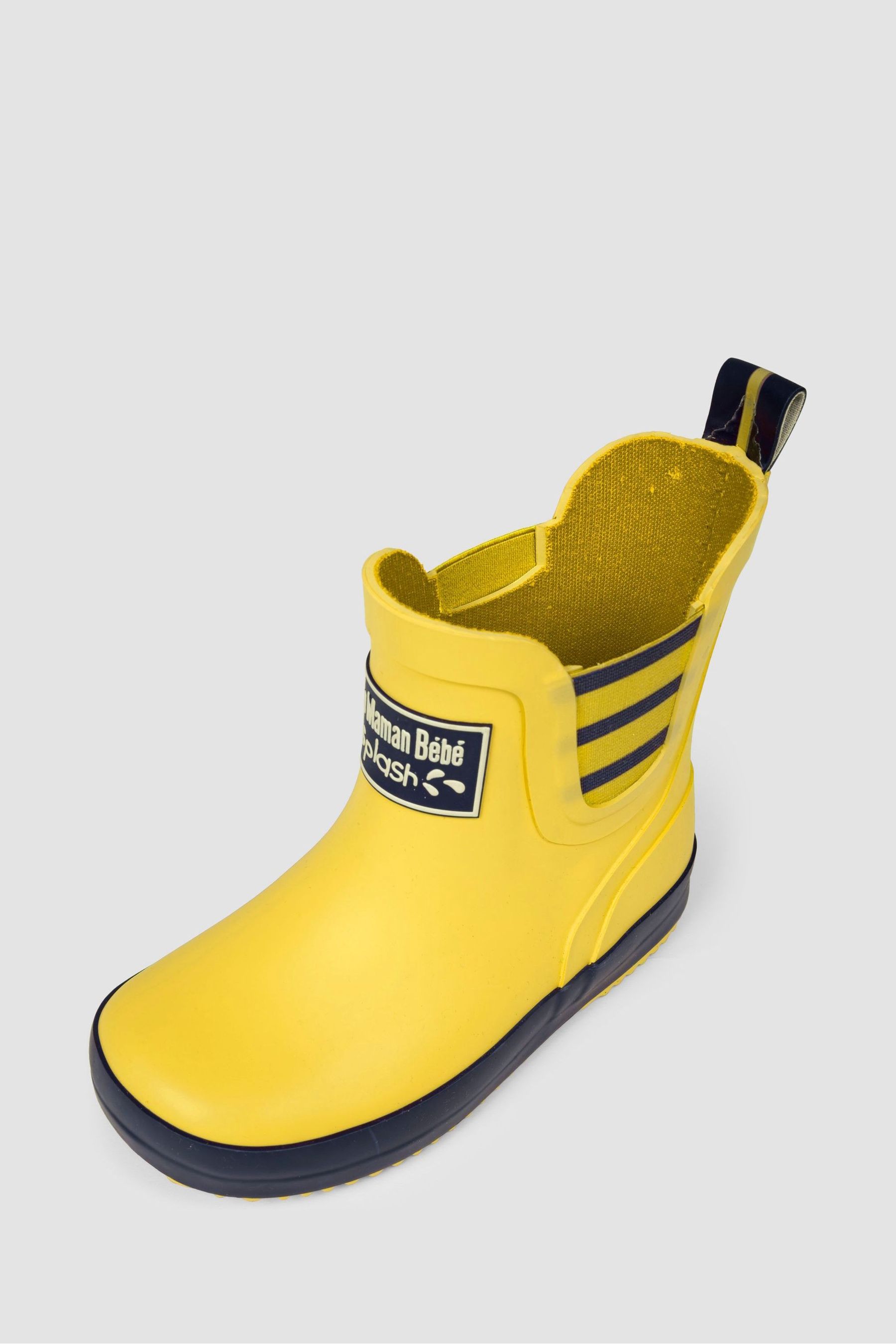 JoJo Maman B b Yellow Ankle Wellies